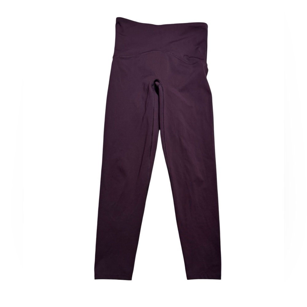 🍷 Spanx by Sara Blakely‎ Wine High Waist Shaping Ankle Leggings Sz S/P🍷